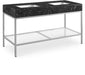 Marmo - Engineered Marble Bathroom Vanity With Chrome Base - Simple Home Plus
