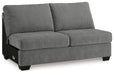 Birkdale Court - Armless Loveseat - Gray - Simple Home Plus