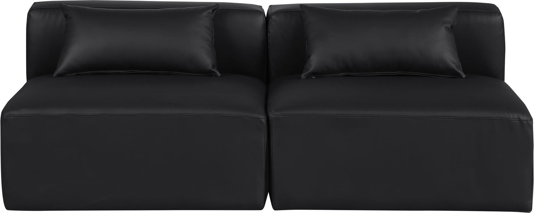 Cube - Modular 2 Seat Armless Sofa - Simple Home Plus