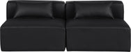 Cube - Modular 2 Seat Armless Sofa - Simple Home Plus
