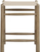 Santos - Backless Counter Stool With Stained Brown Base - Simple Home Plus