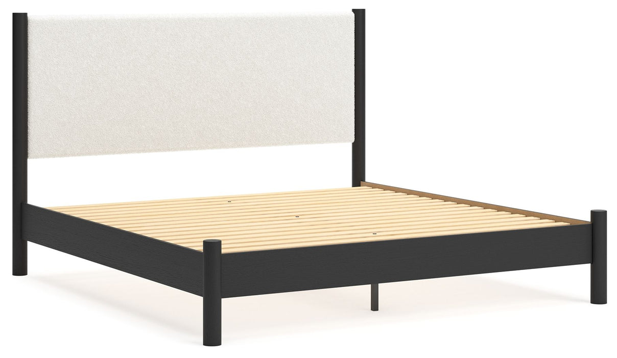 Cadmori - Upholstered Panel Bed - Simple Home Plus