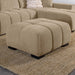 Octavia - Upholstered Rectangular Ottoman - Simple Home Plus