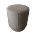Zoe - Oval Accent Ottoman - Navy / Beige - Simple Home Plus