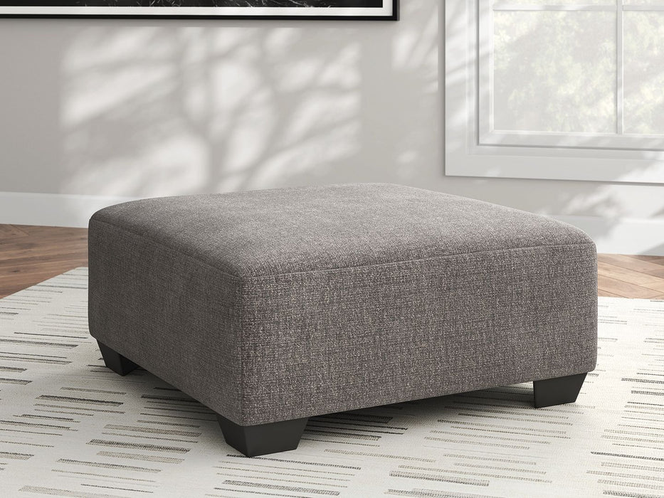 Clarington - Oversized Accent Ottoman - Greystone - Simple Home Plus
