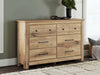 Makidern - Six Drawer Dresser - Simple Home Plus