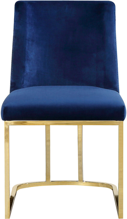 Heidi - Dining Chair with Gold Legs (Set of 2) - Simple Home Plus