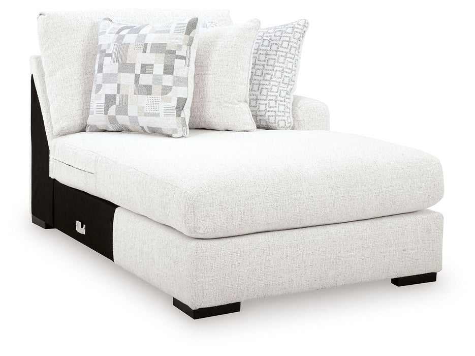 Misty-Lakes - RAF Corner Chaise - Chalk - Simple Home Plus