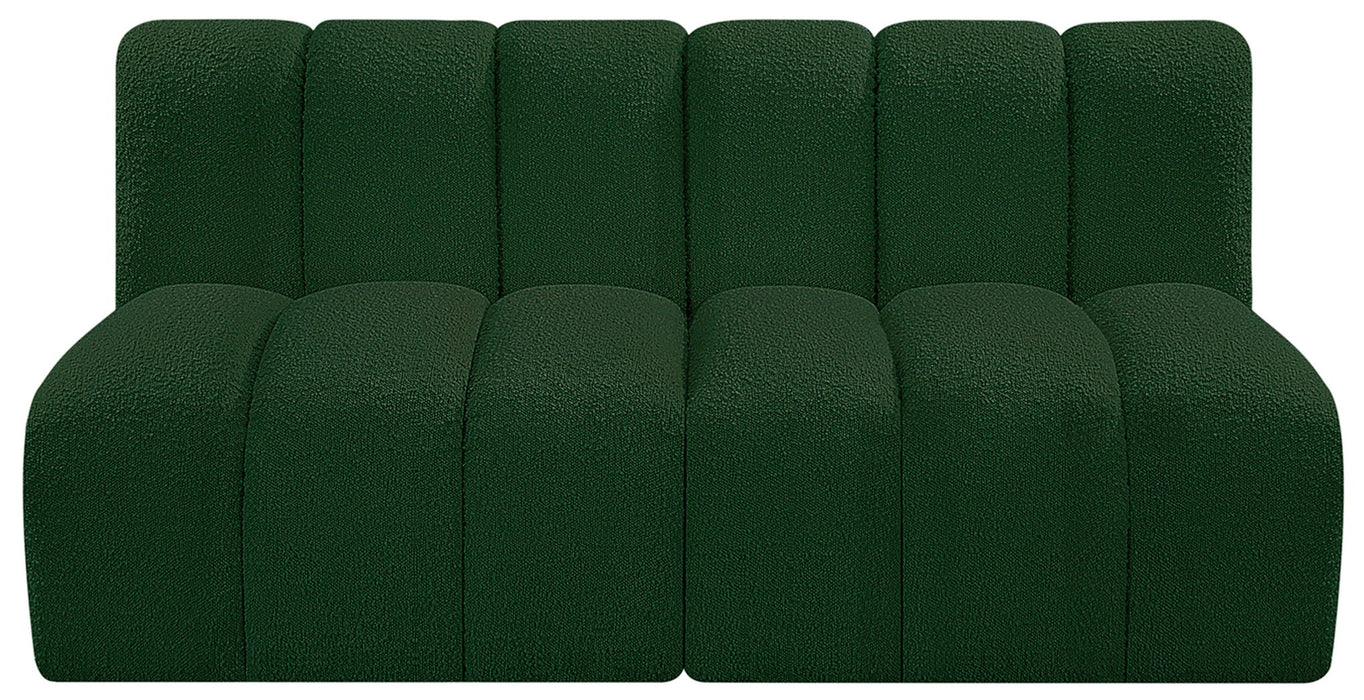 Arc - Boucle Fabric 2 Seats Modular Sofa - Simple Home Plus