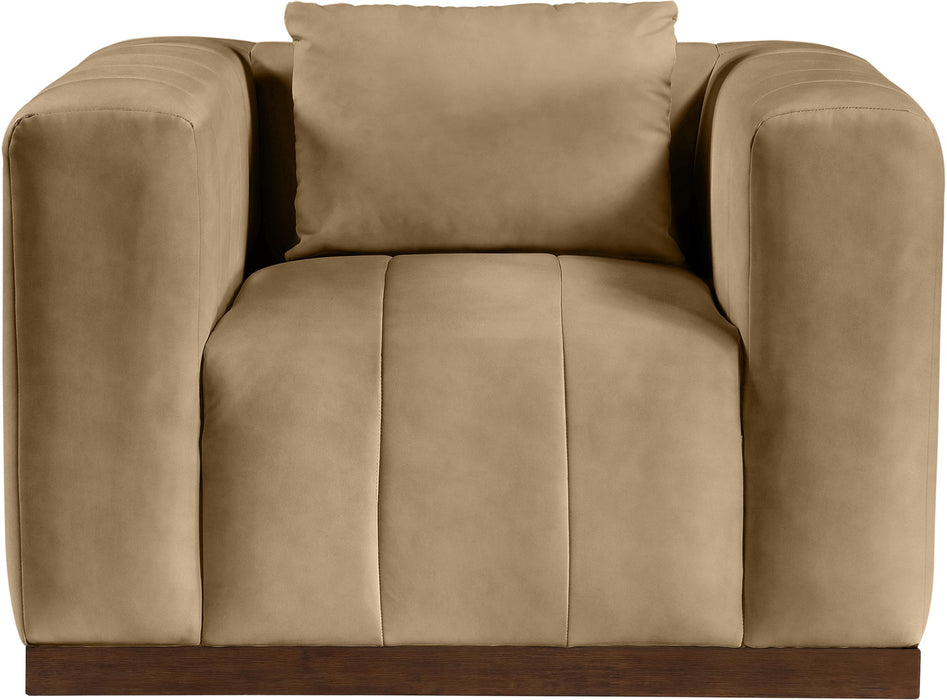 Mallina - Chair - Tan - Simple Home Plus