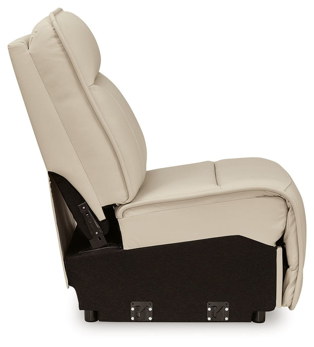 Double Deal - Armless Chair - Almond - Simple Home Plus