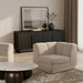 Modari - Fabric Upholstered Corner Chair - Simple Home Plus