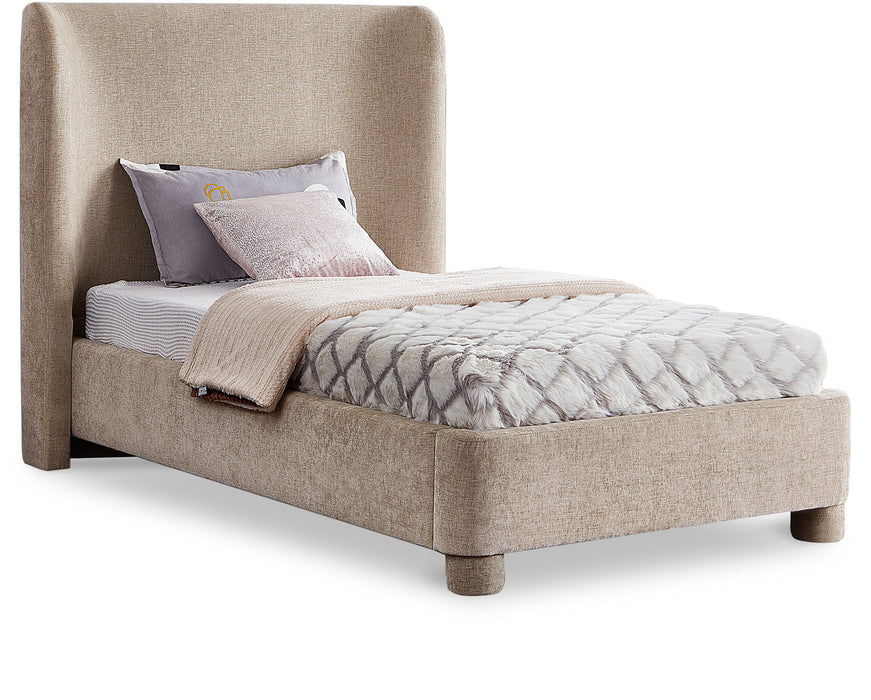 Penny - Chenille Fabric Bed - Simple Home Plus