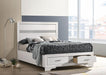Miranda - Wood Storage Panel Bed - Simple Home Plus