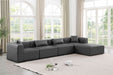 Cube - 5 Piece Modular Sectional With Chaise - Simple Home Plus