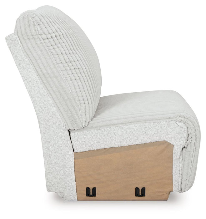 Top Tier - Armless Chair - Alloy - Simple Home Plus