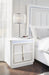 Chalanna - White - Two Drawer Night Stand - Simple Home Plus