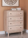 Arloster - Tan - Four Drawer Chest - Simple Home Plus