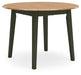 Gesthaven - Round Dining Room Drop Leaf Table Set - Simple Home Plus