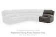 5Z - Pittson - RAF Zero Wall Power Recliner - Anchor - Simple Home Plus