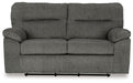 Bindura - Mineral - Glider Loveseat - Simple Home Plus