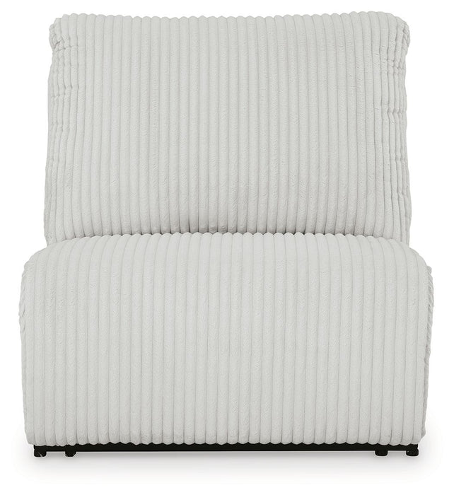 Top Tier - Armless Recliner - Alloy - Simple Home Plus