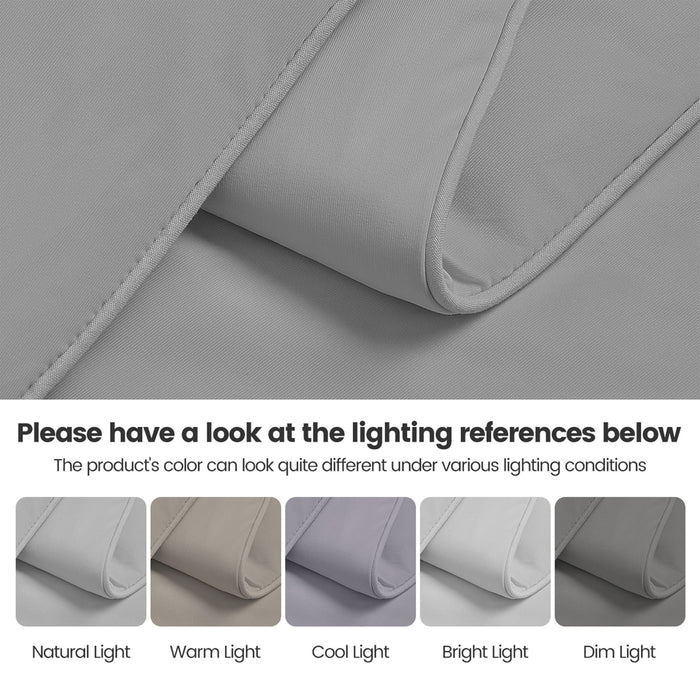 Ice Touch - Sublime Serenity Luxury Nylon Comforter - Gray - Simple Home Plus