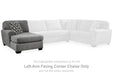 Birkdale Court - Laf Corner Chaise - Gray - Simple Home Plus