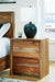 Dressonni - Brown - Two Drawer Night Stand - Simple Home Plus