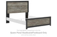 Broachmyn - Queen Panel Headboard/Footboard - Black / Gray - Simple Home Plus