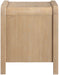 Harmony - Oak Veneer And Solid Wood Night Stand - Simple Home Plus