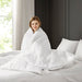 Stay Puffed - Overfilled Down Alternative King Comforter - White - Simple Home Plus