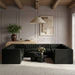 Rummi - Velvet Performance Fabric Upholstered Modular Sectional - Simple Home Plus