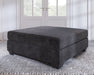 Lavernett - Charcoal - Oversized Accent Ottoman - Simple Home Plus