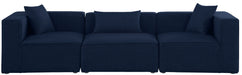 Cube - Linen Modular 3 Seat Sofa - Simple Home Plus