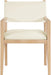 Avon - Vegan Leather Dining Arm Chair - Simple Home Plus