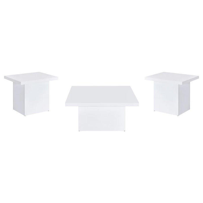 Devar - Square Coffee Table Set - Simple Home Plus