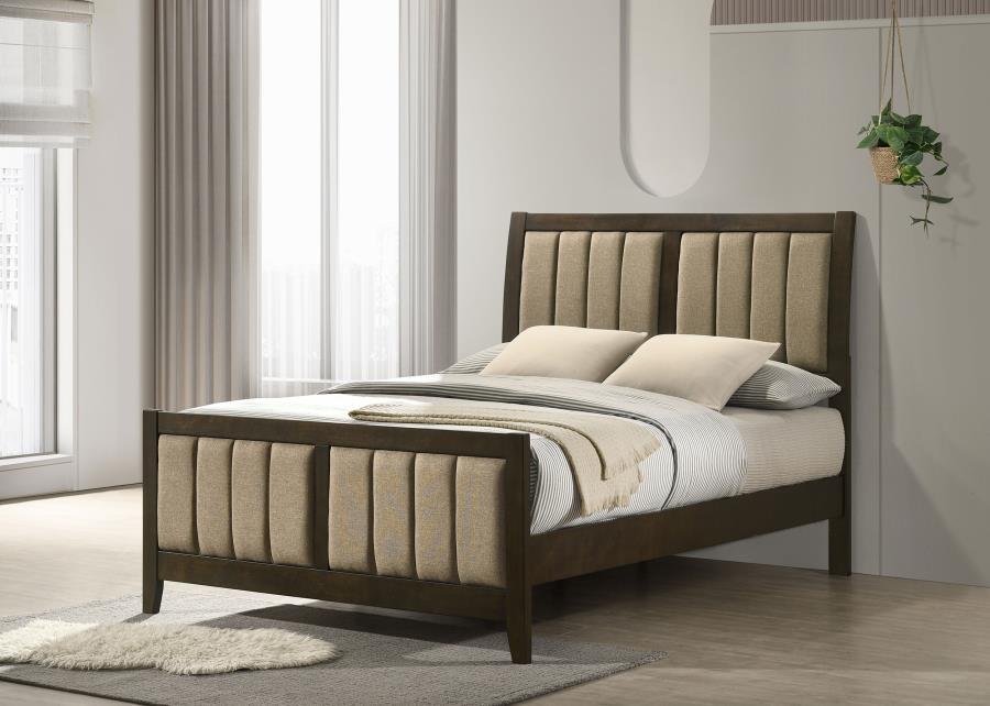 Wilkes - Upholstered Bed - Simple Home Plus