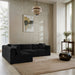 Shaggy - 4 Piece Modular Sectional - Simple Home Plus