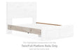 Lawroy - Twin/Full Platform Rails - Light Natural - Simple Home Plus