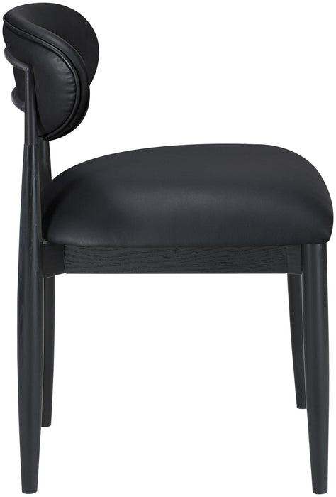 Riccio - Side Chair (Set of 2) - Black Frame - Simple Home Plus