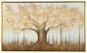 Dalewick - Brown / Gray / Gold Finish - Wall Art - Simple Home Plus