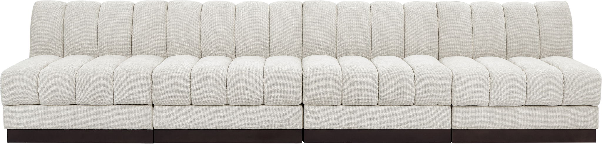 Quinn - 4 Seat Modular Armless Sofa - Simple Home Plus