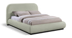 Vaughn - Chenille Bed With Black Base - Simple Home Plus