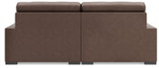 Calden - 2-Piece Sectional Sofa - Chocolate - Simple Home Plus
