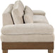 Turin - Chenille Fabric Upholstered Modular Sectional - Taupe - Simple Home Plus