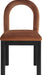 Conrad - Velvet Dining Chair With Black Legs - Simple Home Plus