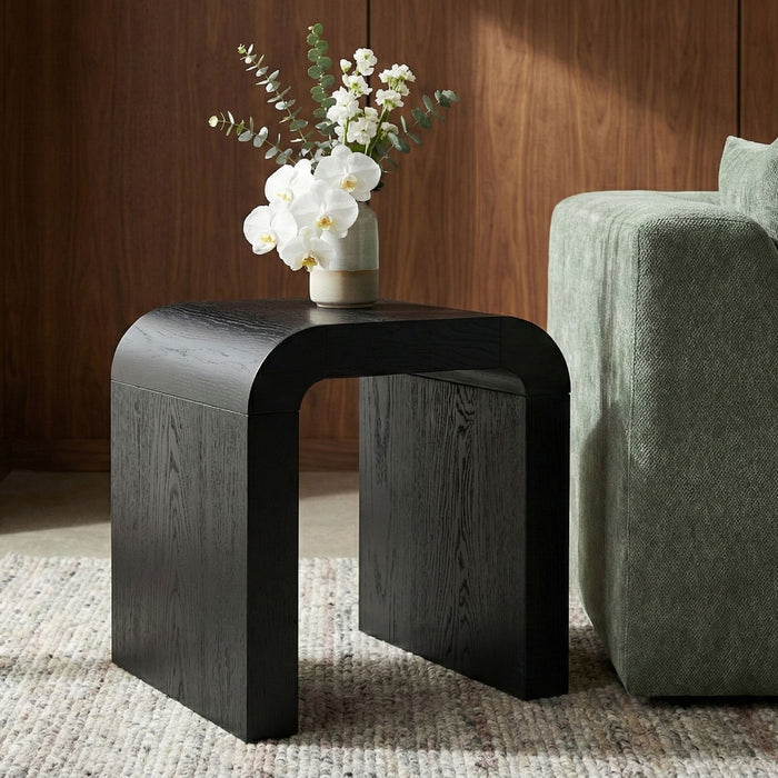 Toulon - Oak Veneer End Table - Simple Home Plus