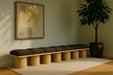 Pavilion - 7 Piece Modular Bench With Natural Base - Simple Home Plus