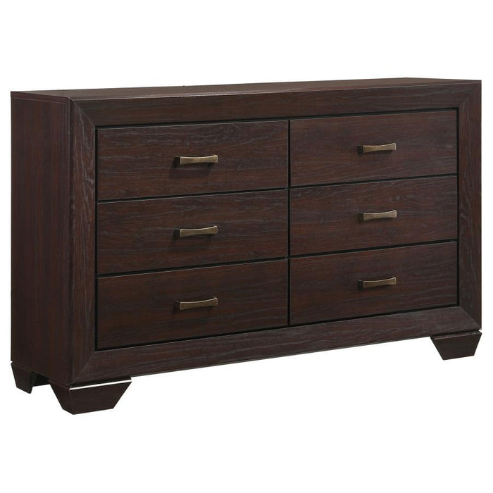 Kauffman - 6-Drawer Dresser - Simple Home Plus